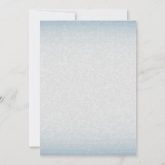 Invitation Style moderne Mariage d'aquarelle bleu (Dos)