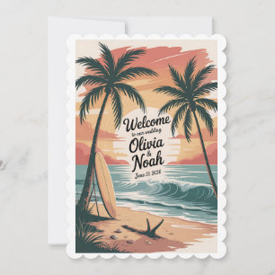Invitation [Style] Panneau de bienvenue de mariage [Theme] Pe