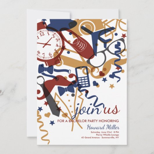 Invitation Style pour Homme (Devant)