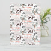 Invitation Style Rhinoceros Rhino Abrecht Durer (Debout devant)