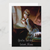 Invitation Style Rococo (Devant / Derrière)