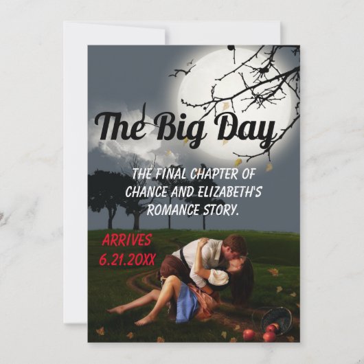 Invitation Style romantique (Devant)