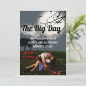 Invitation Style romantique (Debout devant)