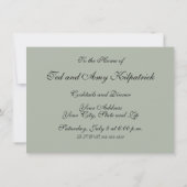 Invitation Style Scottish Thistle Knot William Morris (Dos)