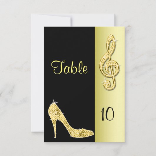 Invitation Stylet d'or et fissure triple (Devant)