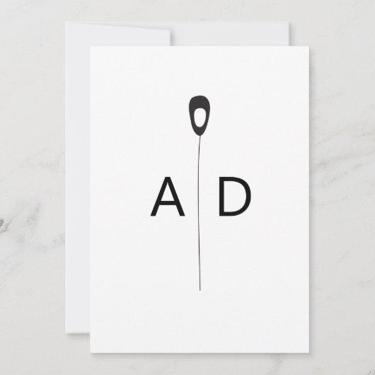 Invitation Stylisé Peacock Feathers Mariage moderne (Dos)