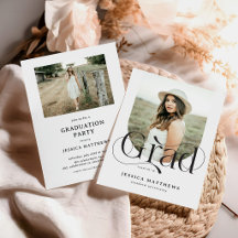 Stylish Arch Photo Graduation Party