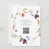 Invitation Stylish Fantasy Floral Bridal Shower (Dos)