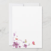 Invitation Stylish Il Me Donne La Fête des mariées Photo Papi (Dos)