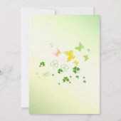 Invitation Stylish Shamrock Wedding (Dos)