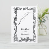 Invitation Stylo de cannette (Debout devant)