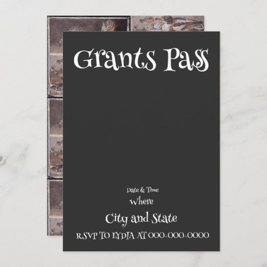 INVITATION SUBVENTION PASS (Devant / Derrière)