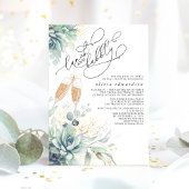 Invitation Succulent Déjeuner de verdure et Fête des mariées 