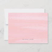 Invitation Succulentes Verdure Feuilles Demoiselle d'Honneur  (Dos)