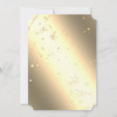 Invitation Succursales de Noël, Fête de Noël d'entreprise, (Dos)