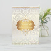 Invitation Sucré 16/ princesse/poire damassé (Debout devant)