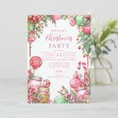 Invitation Sucre de canne doux Noël (Debout devant)