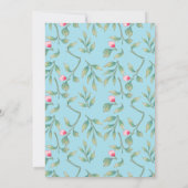 Invitation sucre filé et rose gazeux (Dos)