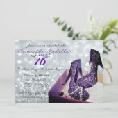 Invitation Sucre mousseux 16 (Debout devant)