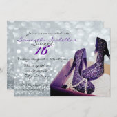 Invitation Sucre mousseux 16 (Devant / Derrière)