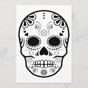 Invitation sucre skullz : 1