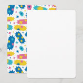 Invitation Sucreries délicieuses. (Devant / Derrière)