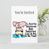 Invitation Sueur De Cochon (Debout devant)