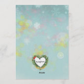 Invitation Sugar Plum a un an, Nutcracker 1er anniversaire (Dos)