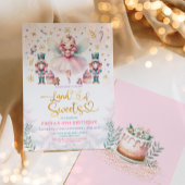 Invitation Sugar Plum Fairy Nutcracker Fille fête d'anniversa