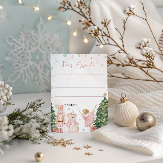 Invitation Sugar Plum Nutcracker Time Capsule Card