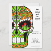 Invitation Sugar Skull (Devant)