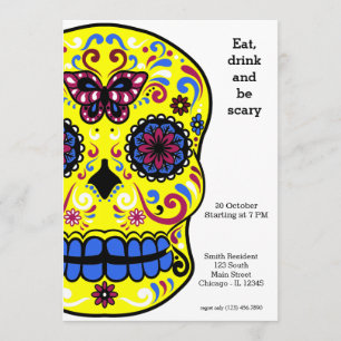Invitation Sugar Skull