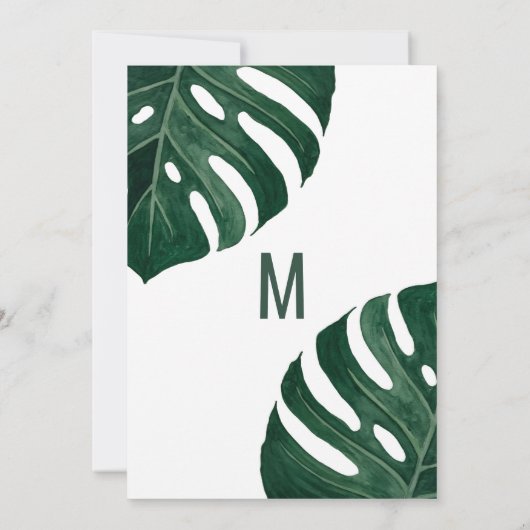 Invitation Suisses Fromage Leaf String Lights Lace Gold Sweet (Dos)