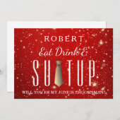 Invitation Suit-up Seras-tu mon marionnettiste ? (Devant / Derrière)