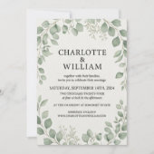 Invitation Suite de mariage, carton d'invitation modifiable à (Devant)