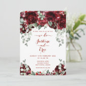 Invitation Suite d'invitation de mariage de luxe Épiphanie Pi (Debout devant)