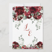Invitation Suite d'invitation de mariage de luxe Épiphanie Pi (Dos)