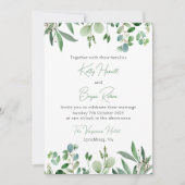 Invitation Suite Eucalyptus (Devant)