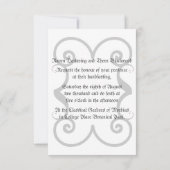 Invitation Suite Mariage/à main éternelle (Dos)