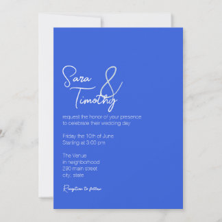 Invitation Suite Mariage de Mexico