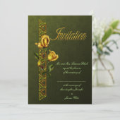 Invitation Suite Mariage Rose d'or (Debout devant)