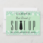 Invitation Suitup Seras-tu mon Bestman (Devant)