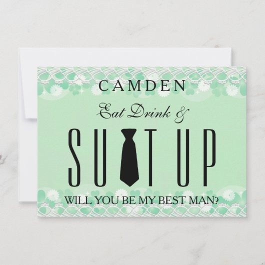 Invitation Suitup Seras-tu mon Bestman (Devant)