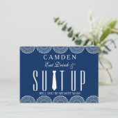 Invitation Suitup Seras-tu mon Bestman (Debout devant)