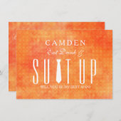 Invitation Suitup Seras-tu mon Bestman (Devant / Derrière)