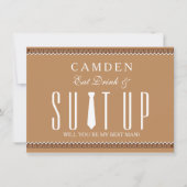 Invitation Suitup Seras-tu mon Bestman (Devant)