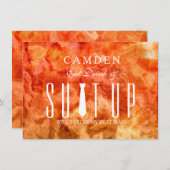 Invitation Suitup Seras-tu mon Bestman (Devant / Derrière)