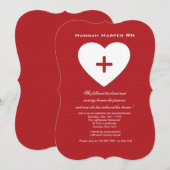 Invitation Suivez Votre École De Soins Inv. (Devant / Derrière)