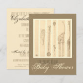 Invitation Suivre Le Leader [girafe] (Devant / Derrière)