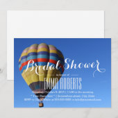 Invitation Summer Adventure Hot Air Balloon Fête des mariées (Devant / Derrière)